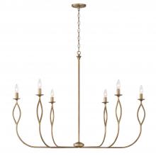 Capital 452563ML - 6-Light Chandelier in Mystic Luster