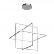 Kuzco Lighting Inc PD16328-BN - Mondrian 28-in Brushed Nickel LED Pendant