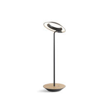 Koncept Inc RYO-SW-MTB-WOK-DSK - Royyo Desk Lamp, Matte Black body, White Oak base plate