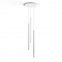 Koncept Inc CMP-C3-S-36-MWT - Combi Pendant 36" Circular 3 Combo Matte White with Matte White Canopy