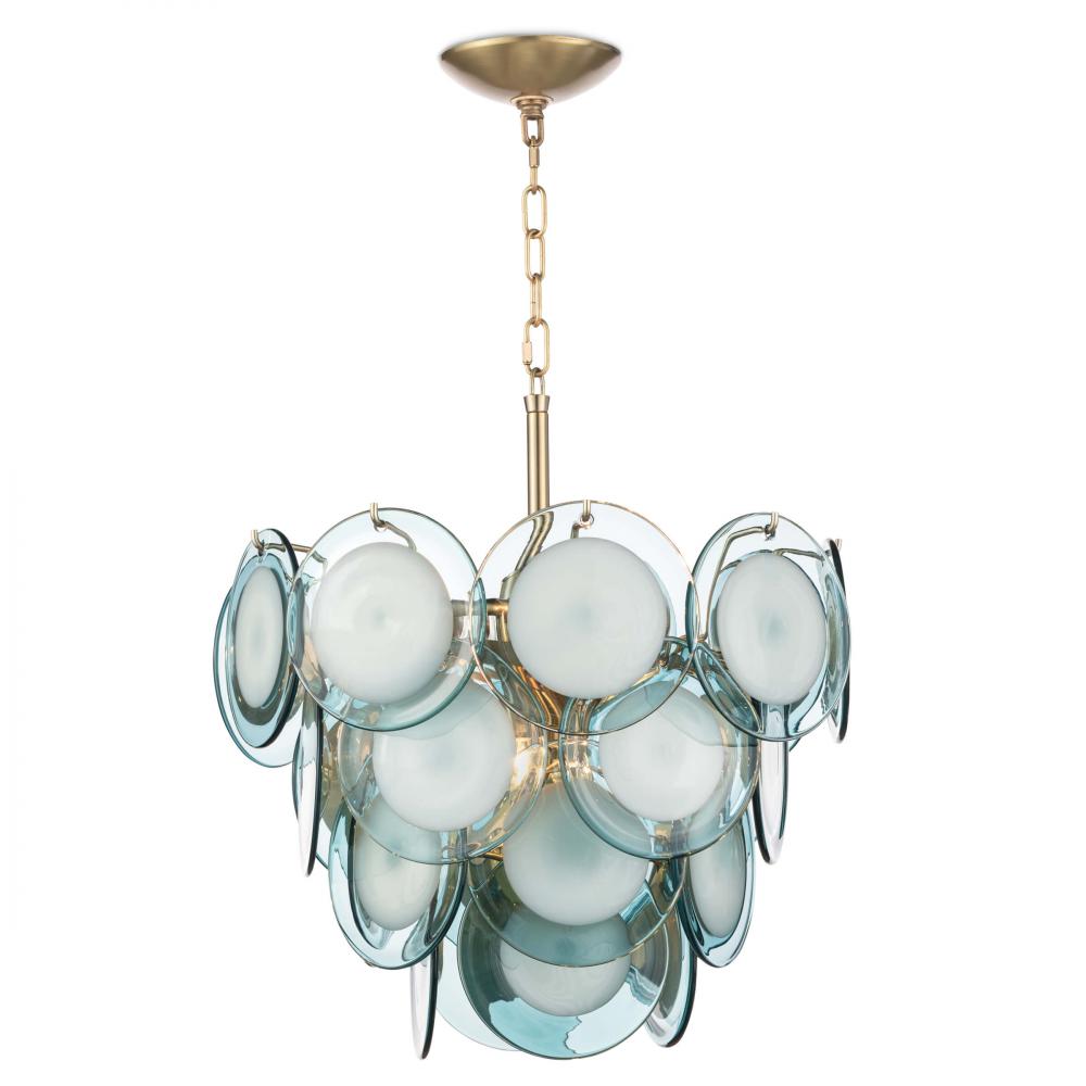 Regina Andrew Mini Diva Chandelier (Aqua)