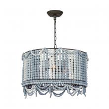 Regina Andrew 16-1147BL - Regina Andrew Malibu Drum Pendant (Weathered Blu