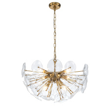Terracotta Lighting H21104-8BR - Sancia -Sem-Globe Chandelier -Large