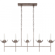 Visual Comfort & Co. Signature Collection RL JN 5630BSL - Illana Large Linear Chandelier