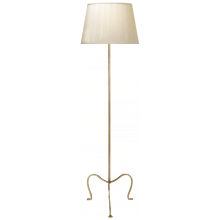 Visual Comfort & Co. Signature Collection RL SP 1009GI-SBP - Albert Petite Tri-Leg Floor Lamp