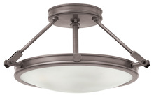 Hinkley 3381AN-LED - Small LED Semi-Flush Mount
