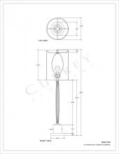 Currey 6000-0188 - Clara Table Lamp
