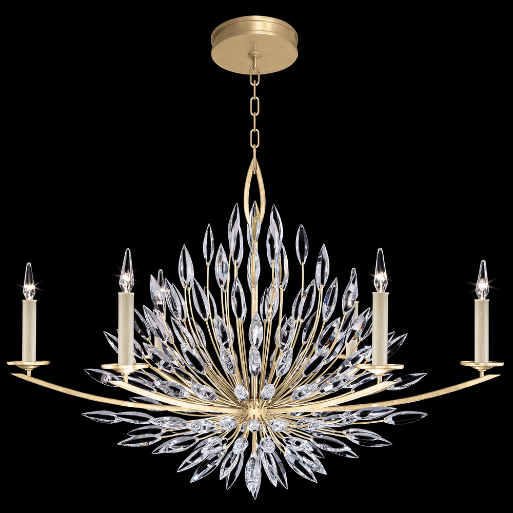 Lily Buds 48" Oblong Chandelier