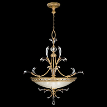 Fine Art Handcrafted Lighting 762740ST - Beveled Arcs 44"W Round Pendant